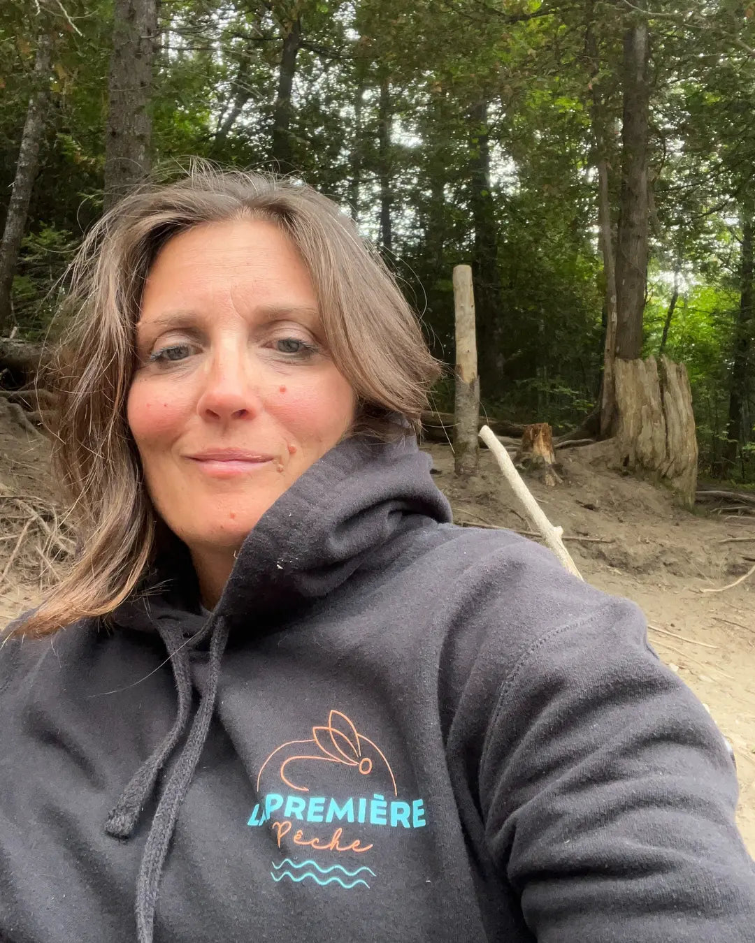 Coton ouaté hoodie | La première pêche